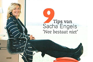Interview with chairperson of the board of directors Sacha Engels in FAB Magazine